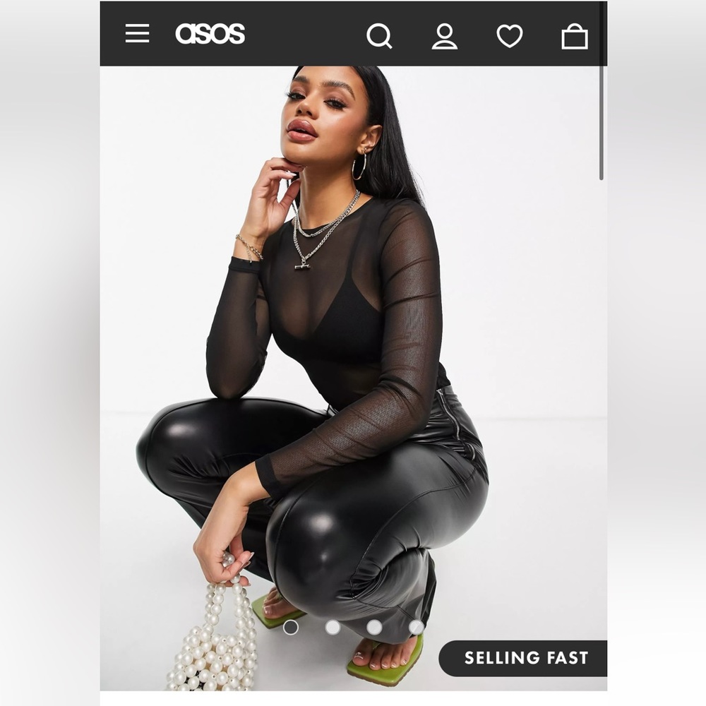 Women’s Mesh Bodysuit ASOS NWOT